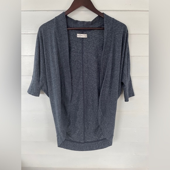 COPY - Navy Abercrombie Kids Open Cardigan - Picture 1 of 9